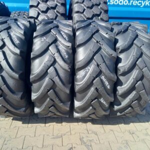 4x Opona używana przemysłowa 15.5/80-24 SOLIDEAL 4L-R1 TRACTION MASTER 900zł W5165