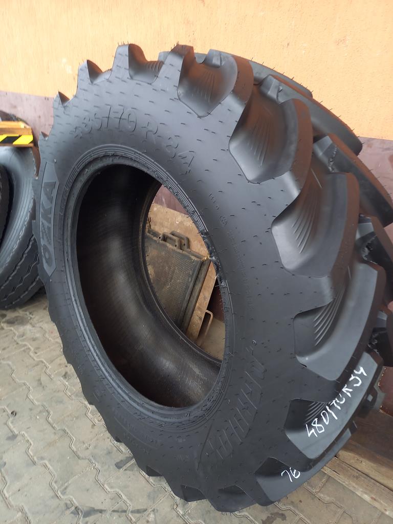 Opona używana rolnicza 480/70R34 OZKA AGROLOX 1600zł C2833 - obrazek 6